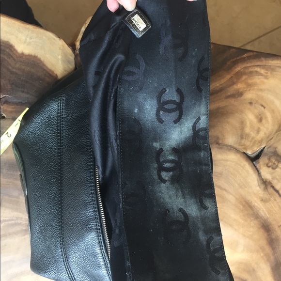 🔴TRADED🔴 Chanel Caviar black tote shoulder bag - Picture 8 of 8